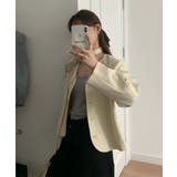 シンプルノーカラータイセットジャケット | by muni:r | 詳細画像11