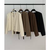 シンプルノーカラータイセットジャケット | by muni:r | 詳細画像12