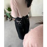 リボン刺繍ポケットパンツ | by muni:r | 詳細画像6 