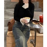 袖フレアシフォントップス | by muni:r | 詳細画像3