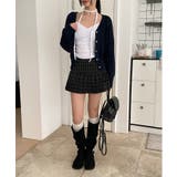 チェックリボンプリーツスカート | by muni:r | 詳細画像5 