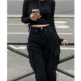 ディテールカーゴポケットワイドパンツ | by muni:r | 詳細画像14 