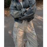 ディテールカーゴポケットワイドパンツ | by muni:r | 詳細画像2 