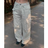 ディテールカーゴポケットワイドパンツ | by muni:r | 詳細画像4 