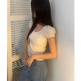 ドットリボンパフ半袖トップス/2025 SS COLLECTION | by muni:r | 詳細画像17