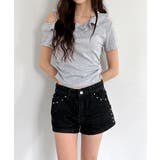 スタッズショートパンツ | by muni:r | 詳細画像2