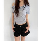 スタッズショートパンツ | by muni:r | 詳細画像4