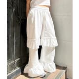 2段フリルバンディングパンツ | by muni:r | 詳細画像9 