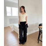 ハートシャーリングリボンVネックT+ヘアシュシュセット | by muni:r | 詳細画像23