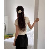 ハートシャーリングリボンVネックT+ヘアシュシュセット | by muni:r | 詳細画像27