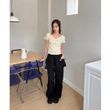 ハートシャーリングリボンVネックT+ヘアシュシュセット | by muni:r | 詳細画像28