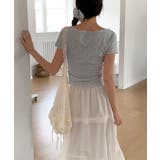 ハートシャーリングリボンVネックT+ヘアシュシュセット | by muni:r | 詳細画像6