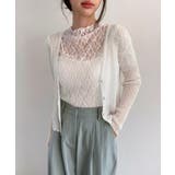 パールボタンフリルカーディガン | by muni:r | 詳細画像1