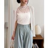 パールボタンフリルカーディガン | by muni:r | 詳細画像4