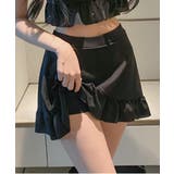 バックコルセット×フリル 2ピースビキニ | by muni:r | 詳細画像4 