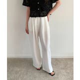 【低身長/高身長/5色展開】ピンタックワイドロングスラックス | by muni:r | 詳細画像10