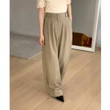 【低身長/高身長/5色展開】ピンタックワイドロングスラックス | by muni:r | 詳細画像14