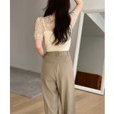 【低身長/高身長/5色展開】ピンタックワイドロングスラックス | by muni:r | 詳細画像16