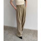 【低身長/高身長/5色展開】ピンタックワイドロングスラックス | by muni:r | 詳細画像18