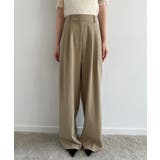 【低身長/高身長/5色展開】ピンタックワイドロングスラックス | by muni:r | 詳細画像19