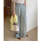 【低身長/高身長/5色展開】ピンタックワイドロングスラックス | by muni:r | 詳細画像25