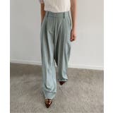 【低身長/高身長/5色展開】ピンタックワイドロングスラックス | by muni:r | 詳細画像29