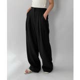 【低身長/高身長/5色展開】ピンタックワイドロングスラックス | by muni:r | 詳細画像41