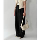 【低身長/高身長/5色展開】ピンタックワイドロングスラックス | by muni:r | 詳細画像42