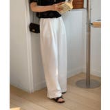 【低身長/高身長/5色展開】ピンタックワイドロングスラックス | by muni:r | 詳細画像9