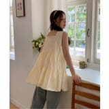 【着用動画あり・2色展開】ピュアカンカンリボンミニワンピース | by muni:r | 詳細画像11 