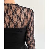 シースルーレーススリーブトップス | by muni:r | 詳細画像13 