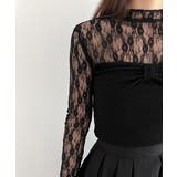 シースルーレーススリーブトップス | by muni:r | 詳細画像14 