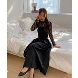 シースルーレーススリーブトップス | by muni:r | 詳細画像4 