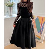 シースルーレーススリーブトップス | by muni:r | 詳細画像6 