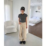 ボタンディテールルーズパンツ/2025 AW COLLECTION | by muni:r | 詳細画像12 