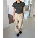 ボタンディテールルーズパンツ/2025 AW COLLECTION | by muni:r | 詳細画像18 