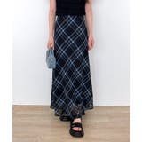 チェックフレアロングスカート | by muni:r | 詳細画像5 