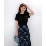 チェックフレアロングスカート | by muni:r | 詳細画像6 