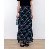 チェックフレアロングスカート | by muni:r | 詳細画像8 