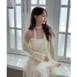 クリームウェーブシフォンマキシスカート | by muni:r | 詳細画像1 