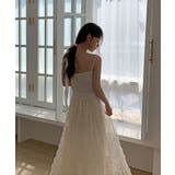 クリームウェーブシフォンマキシスカート | by muni:r | 詳細画像2 