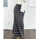 ストライプフレアマキシスカート/2025 AW COLLECTION | by muni:r | 詳細画像15 