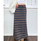 ストライプフレアマキシスカート/2025 AW COLLECTION | by muni:r | 詳細画像18 