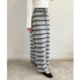 ストライプフレアマキシスカート/2025 AW COLLECTION | by muni:r | 詳細画像9 