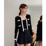 デニムプリーツミニスカート/2025 AW COLLECTION | by muni:r | 詳細画像18 