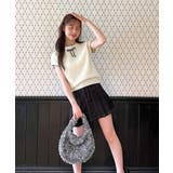 デニムプリーツミニスカート/2025 AW COLLECTION | by muni:r | 詳細画像4 