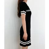 【着用動画あり・2色展開】モダン配色ニットワンピース | by muni:r | 詳細画像24