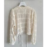 クリームシフォンストリングブラウス/2025 AW COLLECTION | by muni:r | 詳細画像17