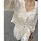 クリームシフォンストリングブラウス/2025 AW COLLECTION | by muni:r | 詳細画像6