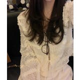 クリームシフォンストリングブラウス/2025 AW COLLECTION | by muni:r | 詳細画像7